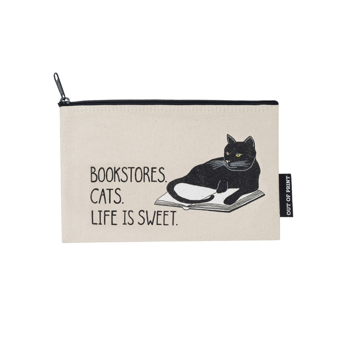 Bookstore Cats Pouch - The New York Public Library Shop