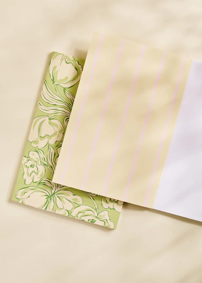 Meadow Garden Dot Grid Notebook