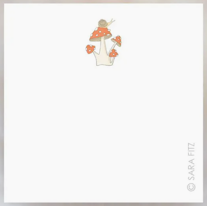 Mushroom Notelets