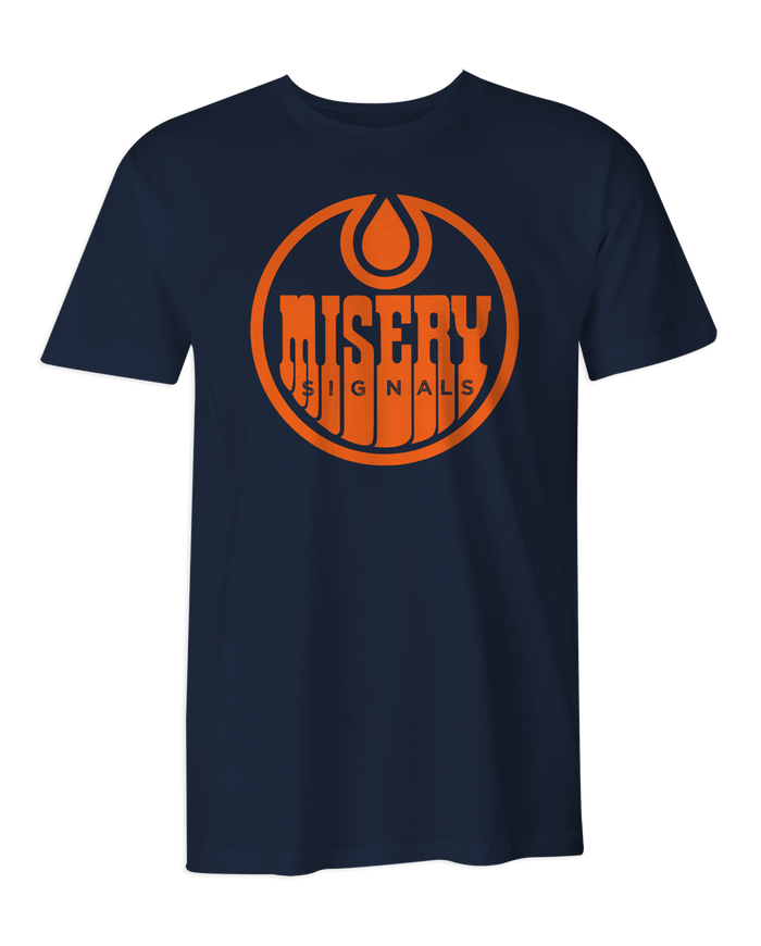 Oil T-Shirt (Navy)