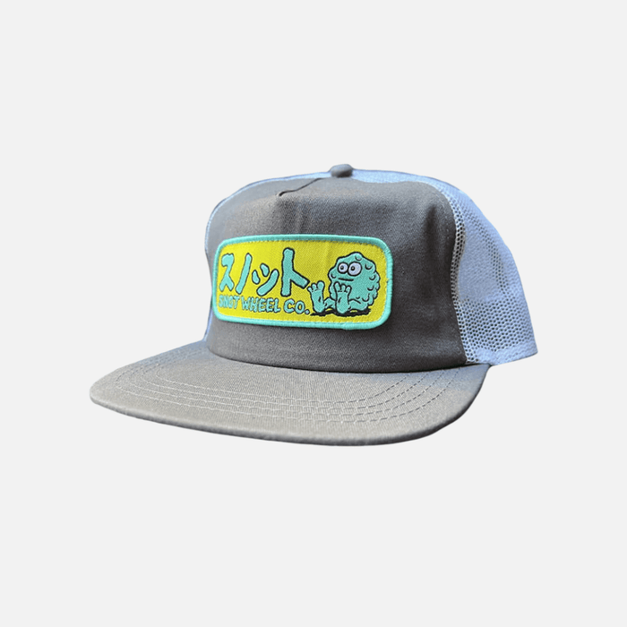 Snot Japan Patch Trucker Cap Grey/White