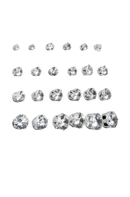 12 PACK CIRCLE STUDS