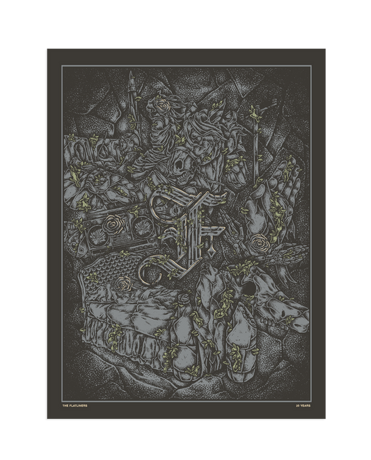 20th Anniversary Screen Printed Poster