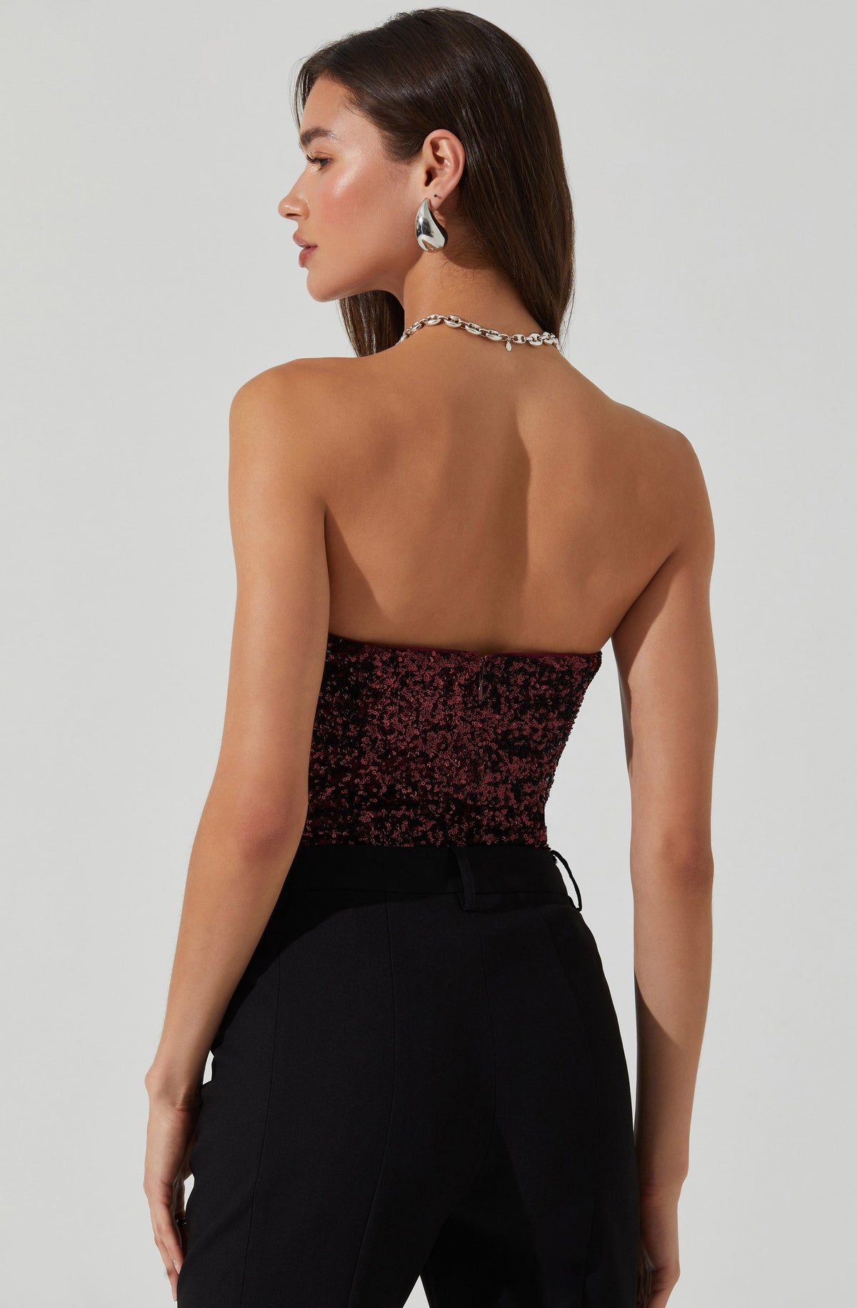 Arista Sweetheart Sequin Top