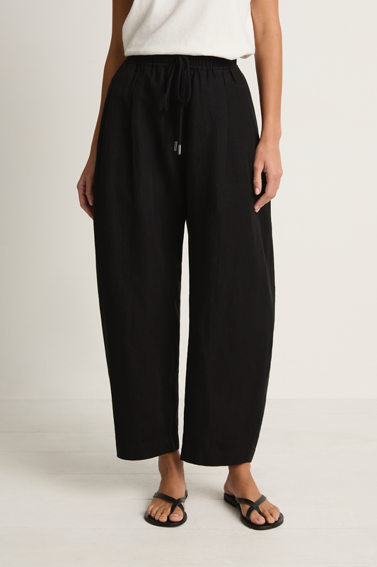 Apiece Apart Everyday Pull On Pant - Black