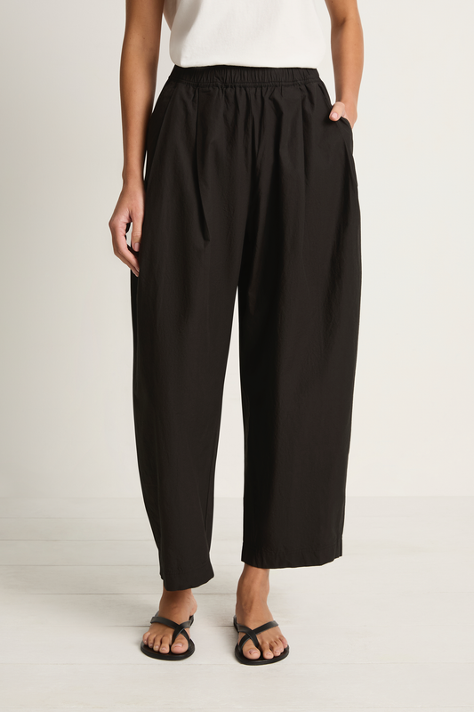 Apiece Apart Spa Pleat Pant - Black