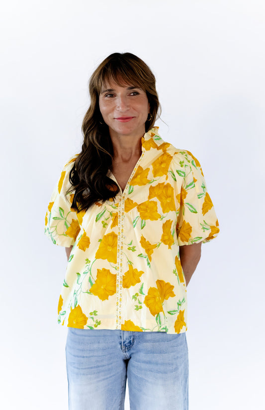 Ainsley Floral Blouse