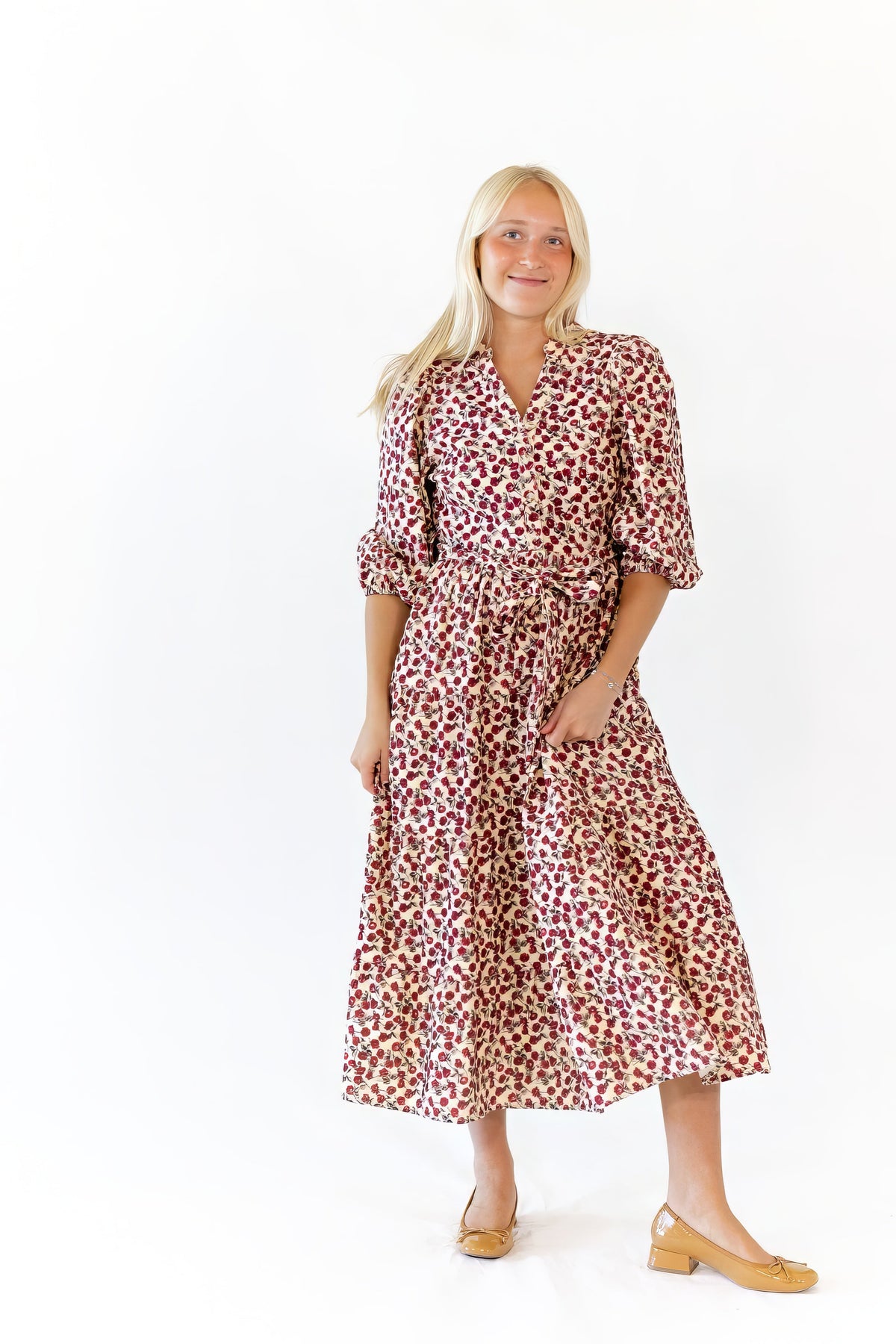 Hendrix Corduroy Midi Dress