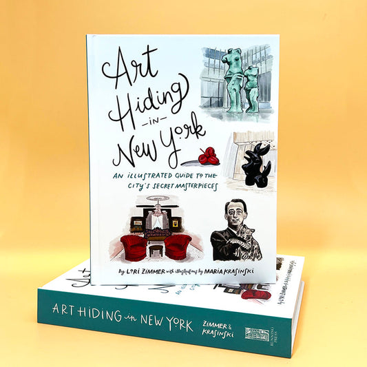 Art Hiding in New York: An Illustrated Guide to the City's Secret Masterpieces - The New York Public Library Shop