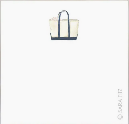 Canvas Tote Notelets