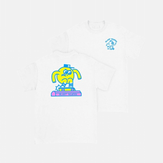 Curb Club - T-Shirt - White
