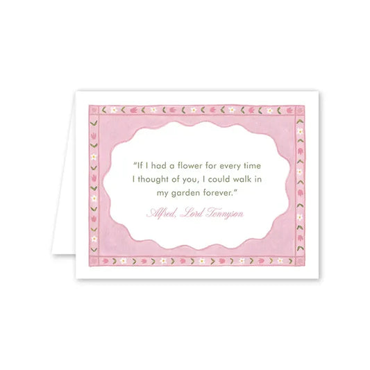 Dala Scallop Friendship Greeting Card