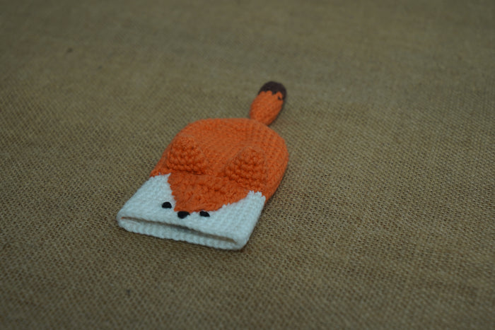 Fox Key Cover | Handmade Crochet Festival Decoration | Artisan Made In India | Eco-Friendly| 100% Cotton |