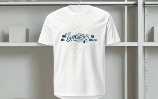 Here for the BIPOC Athletes T-Shirt - Supporting BIPOC runners