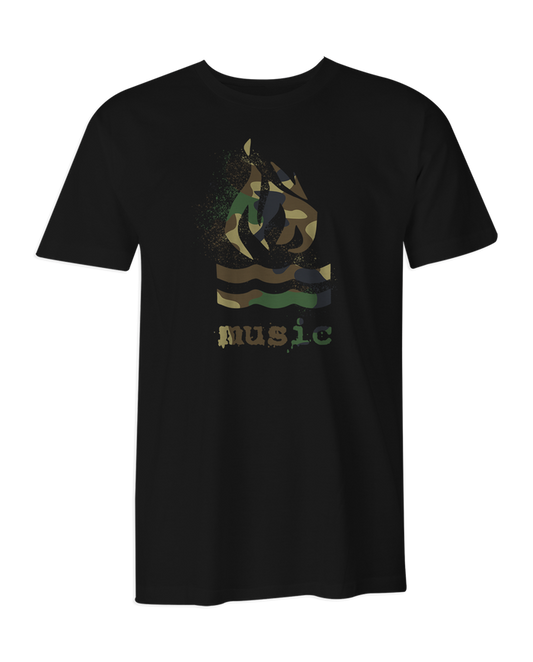 Hot Water Music Traditional Camo T-Shirt