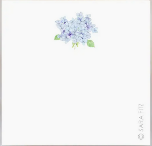 Hydrangea Notelets