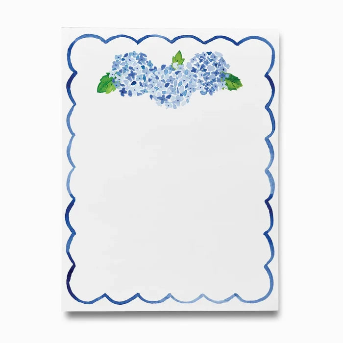 Hydrangea Notepad