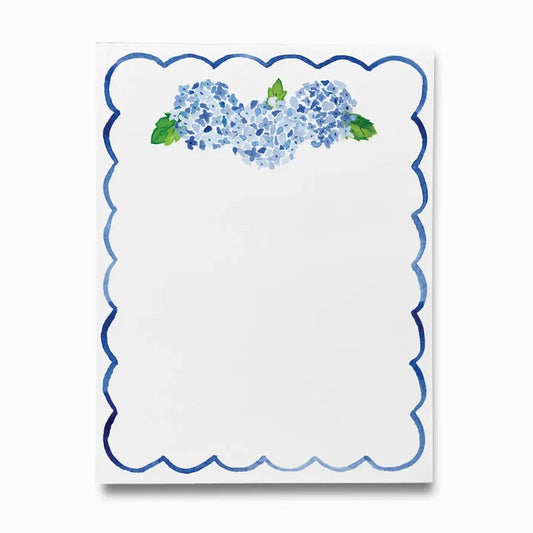 Hydrangea Notepad