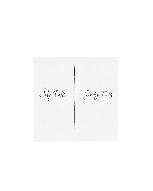 July Talk Self Titled CD (White)