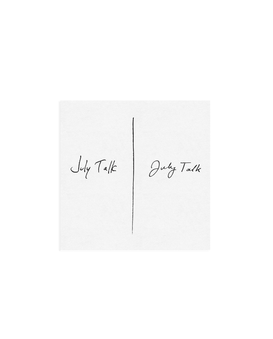 July Talk Self Titled CD (White)