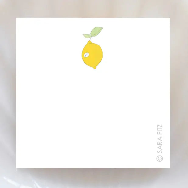 Lemon Notelets