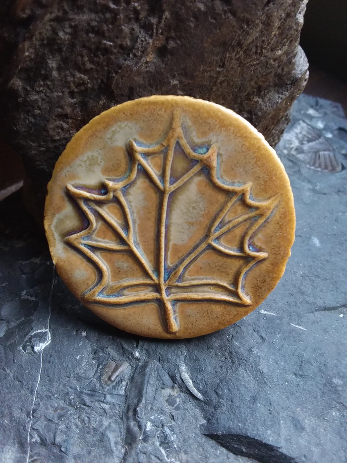Maple Leaf Brooch