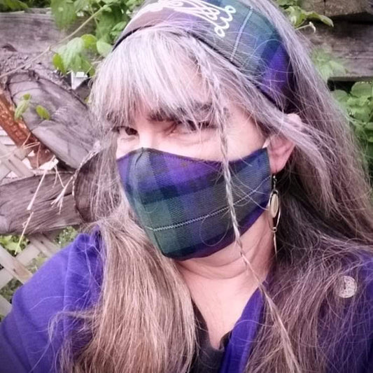 Mask~ Clan & Speciality Poly/viscose Tartan