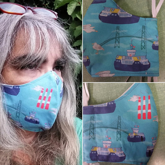 Mask~Cotton Print