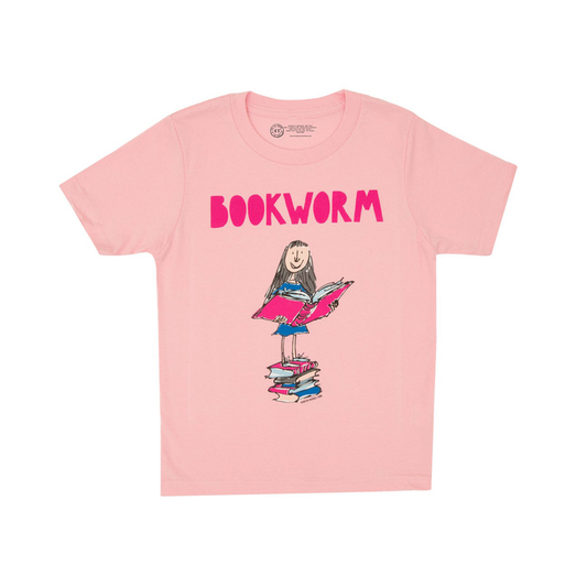 Matilda Bookworm Kids T-Shirt - The New York Public Library Shop