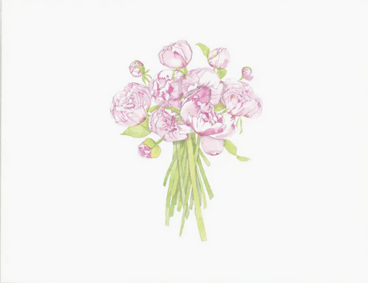 Peonies Notecards