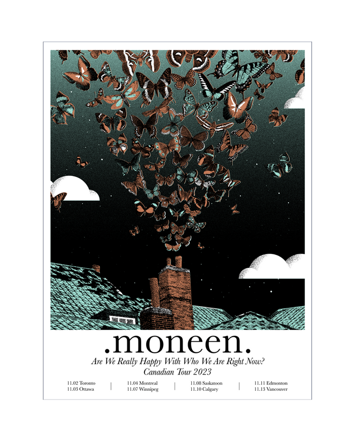 Really Happy Tour Screen Printed Poster