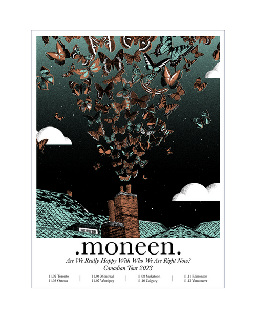 Really Happy Tour Screen Printed Poster