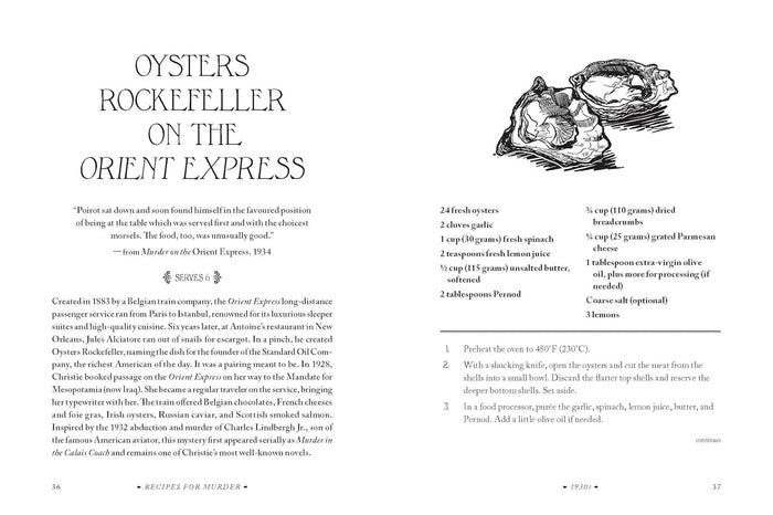 Recipes for Murder: 66 Dishes That Celebrate the Mysteries of Agatha Christie - The New York Public Library Shop