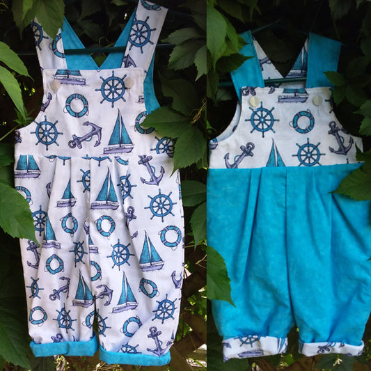 Reversible Coverall Cotton Prints