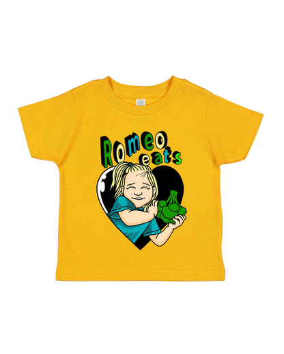 Romeo Eats Broccoli Toddler Tee