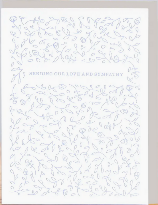 Sending Love and Sympathy Greeting Card