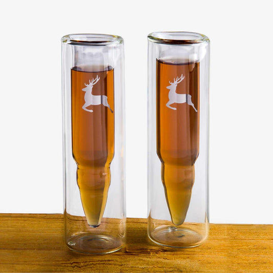 Snapsglass Dobbeltglass