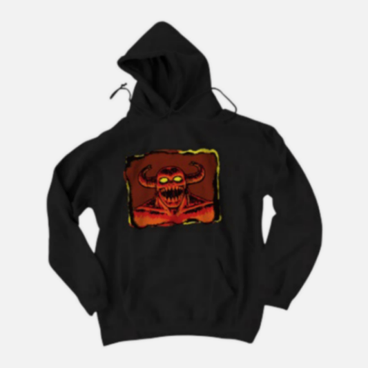 Toy Machine Laughing Monster Hood Black