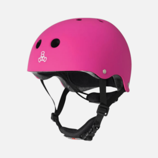 Triple Eight Helmet Youth Lil 8 - Neon Pink